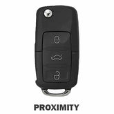 2011-2016 Volkswagen / 4-Button Flip Key / PN: 5K0837202AK / NBG010206T / HU66 / KESSY / 315 MHz- Auto Lock Supplier -key_supplier_in_canada locksmith_supplier_in_canada #